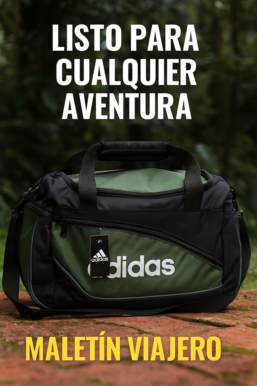 GUAYERA VIAJERA ADIDAS 53X 35CM mediana