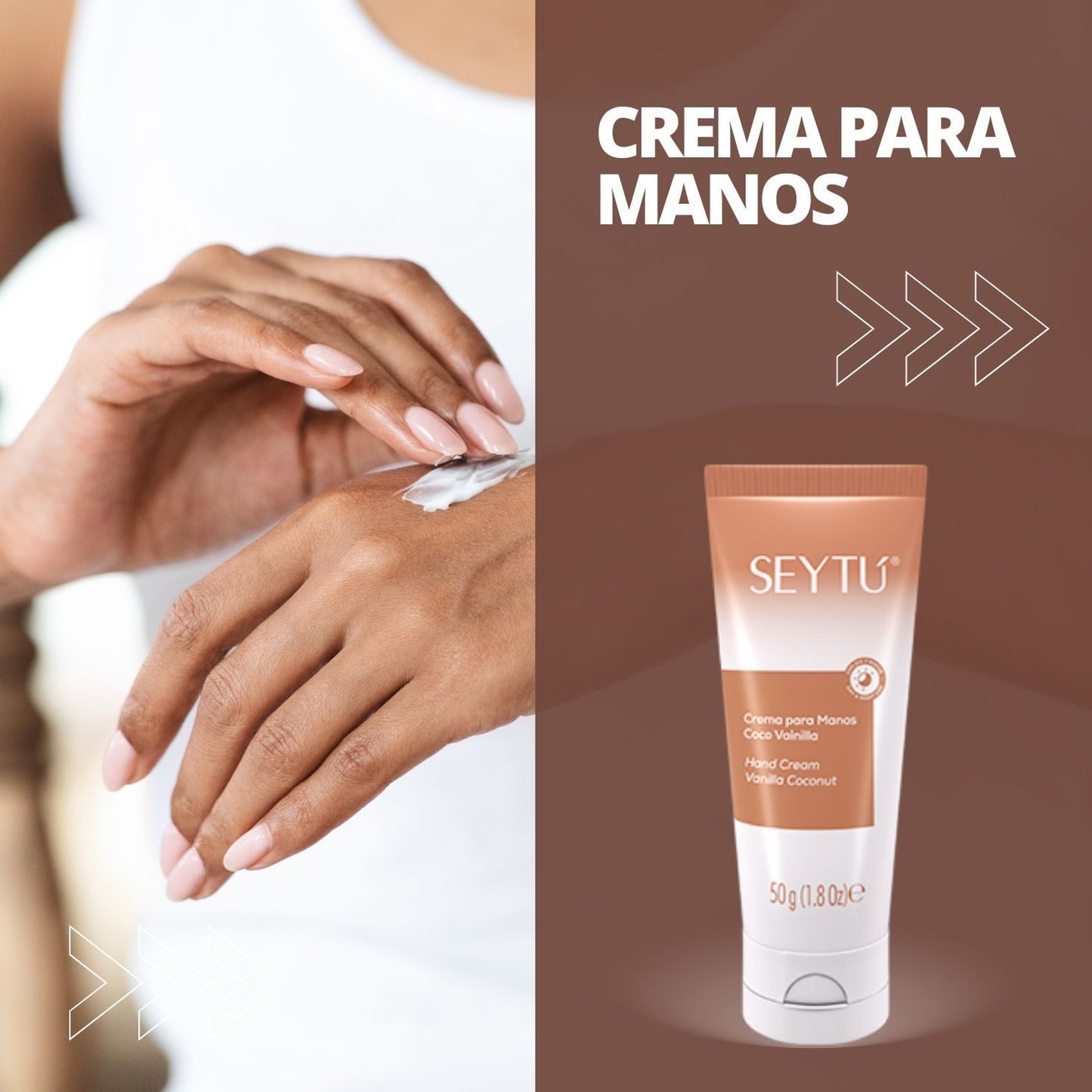 🥥Crema Para Manos Coco Vainilla