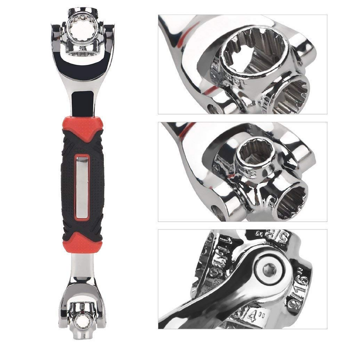 Llave Multiusos 48 En 1 Giratoria 360