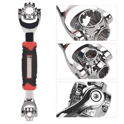 Llave Multiusos 48 En 1 Giratoria 360