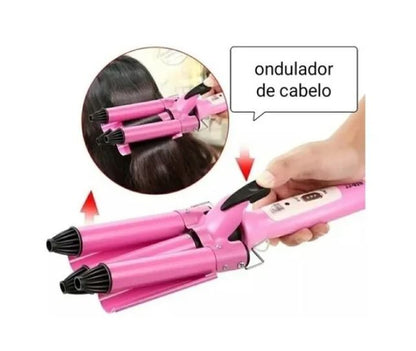 pinza rizadora 3 tubos Onduladora