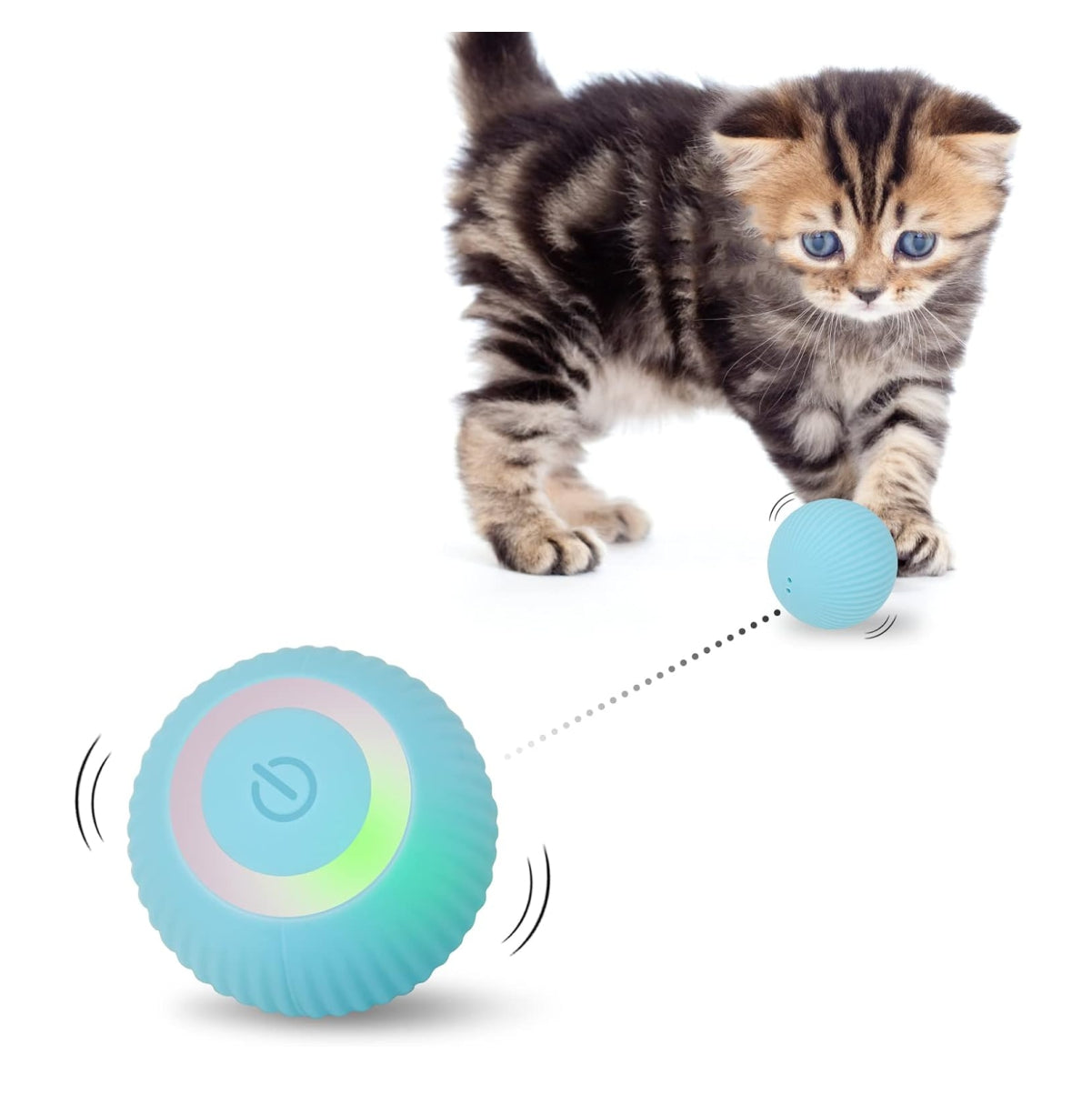 Pelota Bola Inteligente Para Gatos Perro