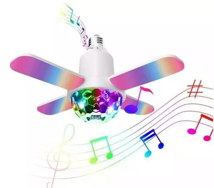Bombillo Parlante Bluetooth Led Rgb Cont