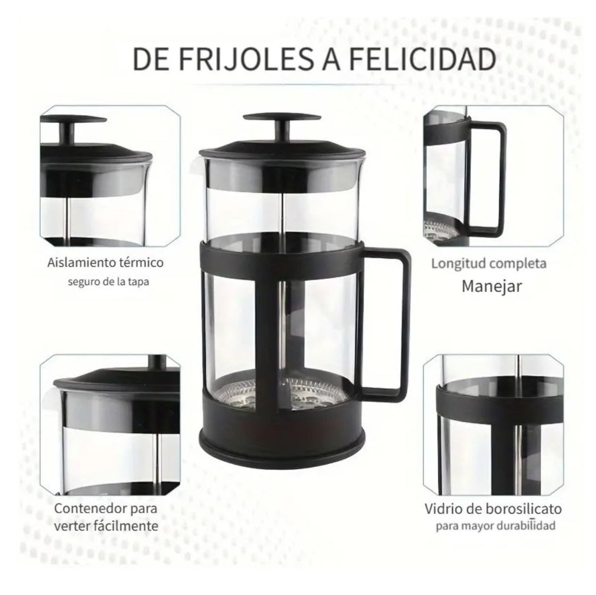 Cafetera Prensa Francesa 600ML