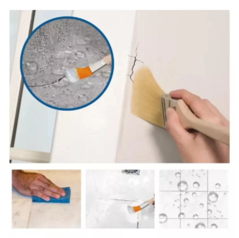 Sellador De Grietas Impermeable Transpar