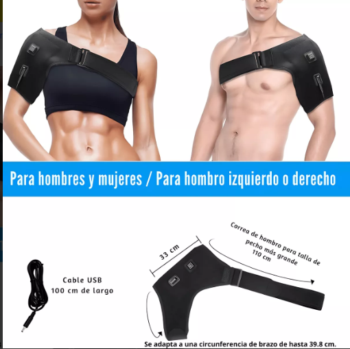 Almohadilla Térmica Hombro Calor UNISEX