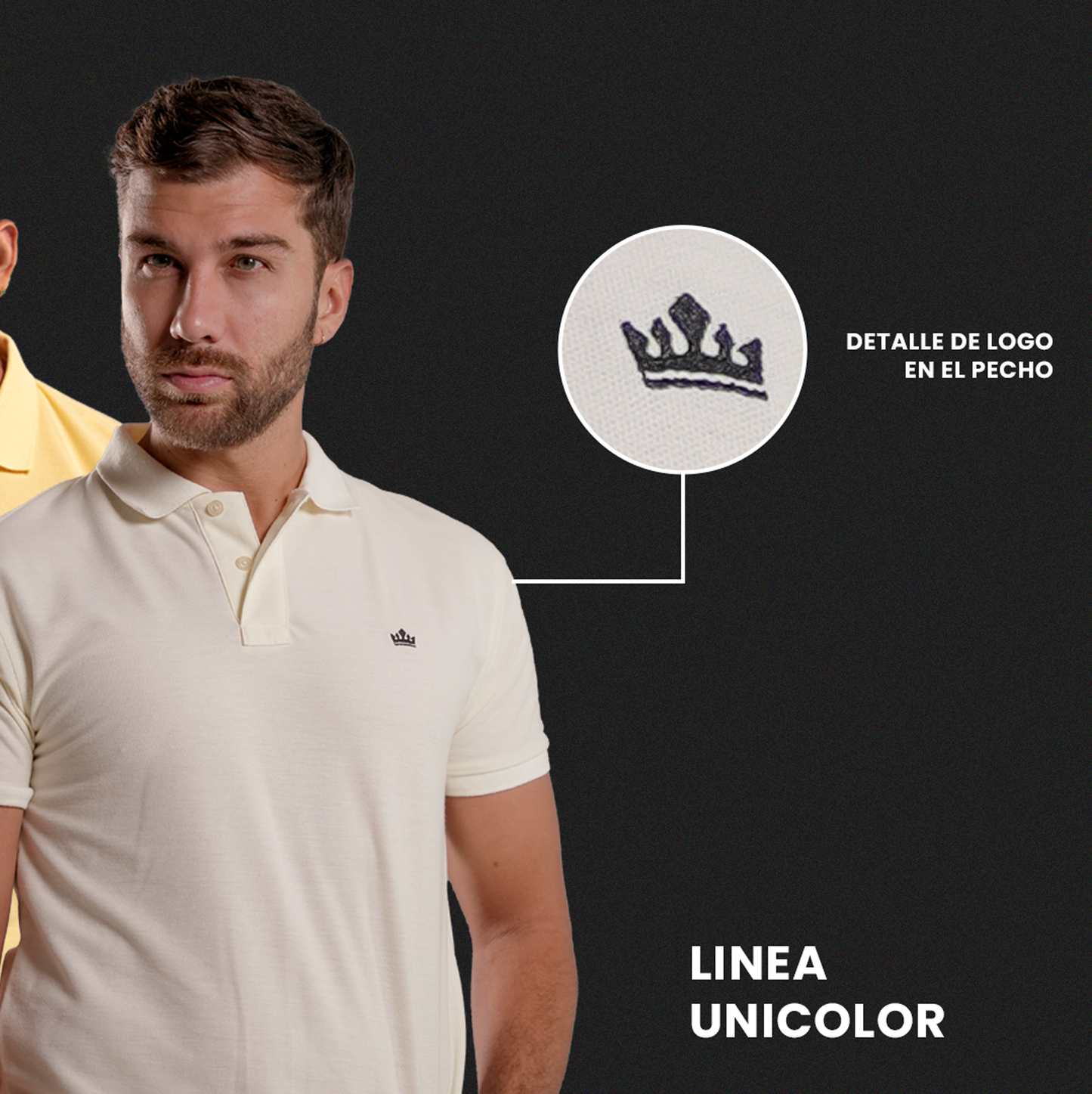CAMISETA TIPO POLO VARONS ESSENTIALS