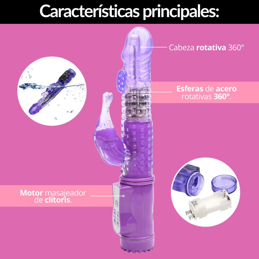 Vibrador Rotativo 360 RAB062