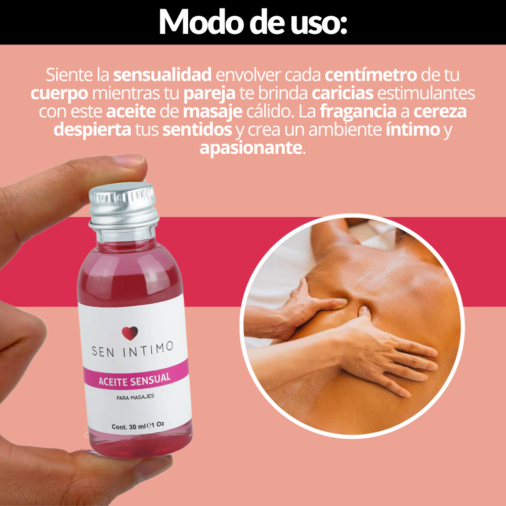 Aceite Caliente Corporal Masajes OTR054