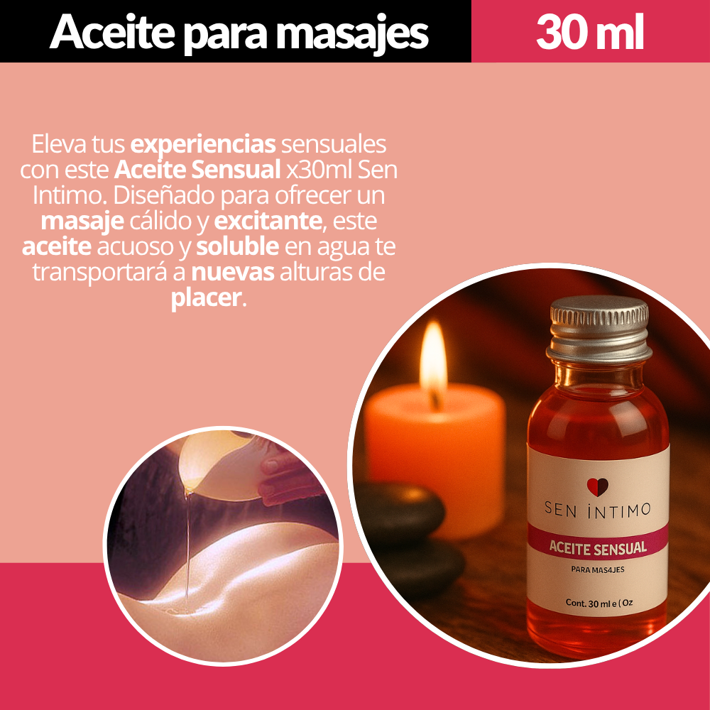 Aceite Caliente Corporal Masajes OTR054