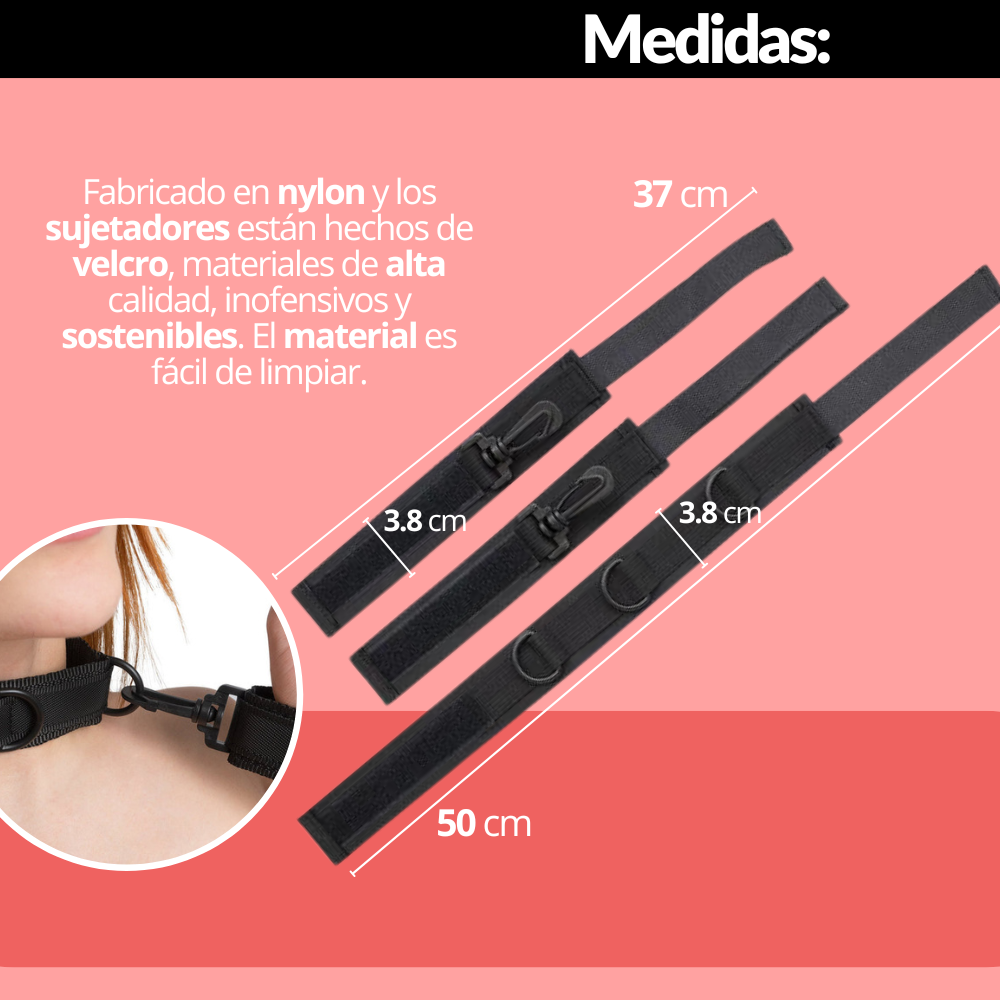 Collar Bdsm Inmovilizador Manos SOM042