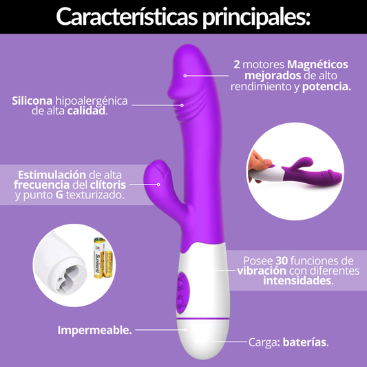 Vibrador Doble Estimulación RAB013