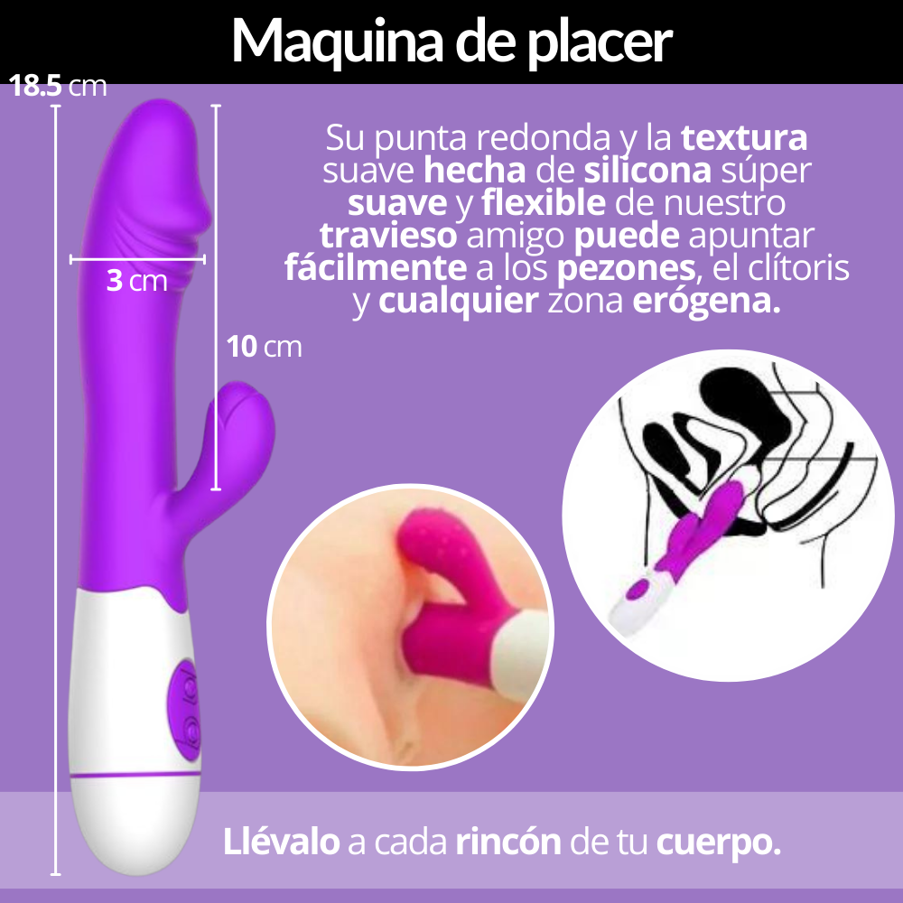 Vibrador Doble Estimulación RAB013