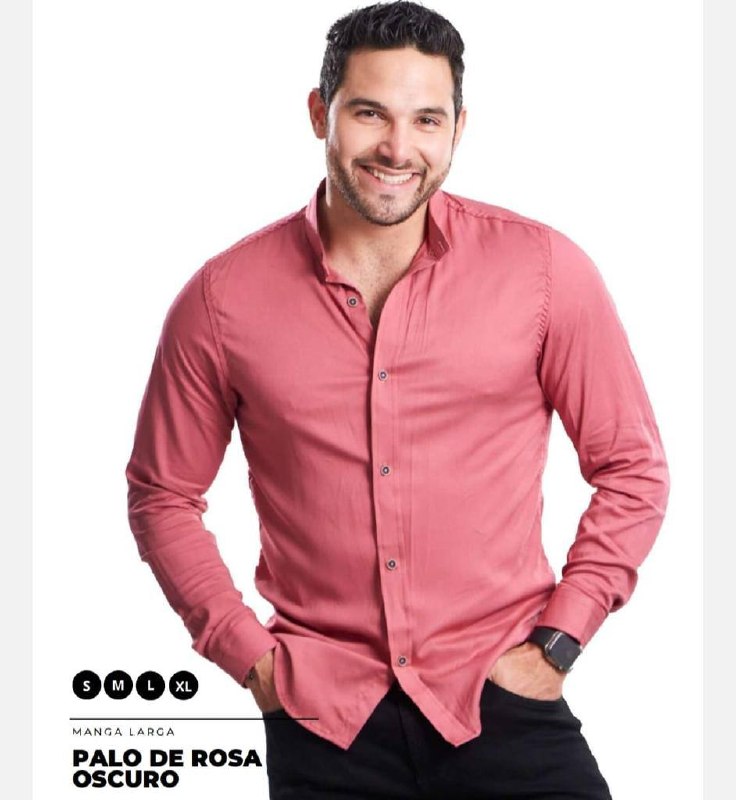 Camisa manga larga cuello NERU  T85BA