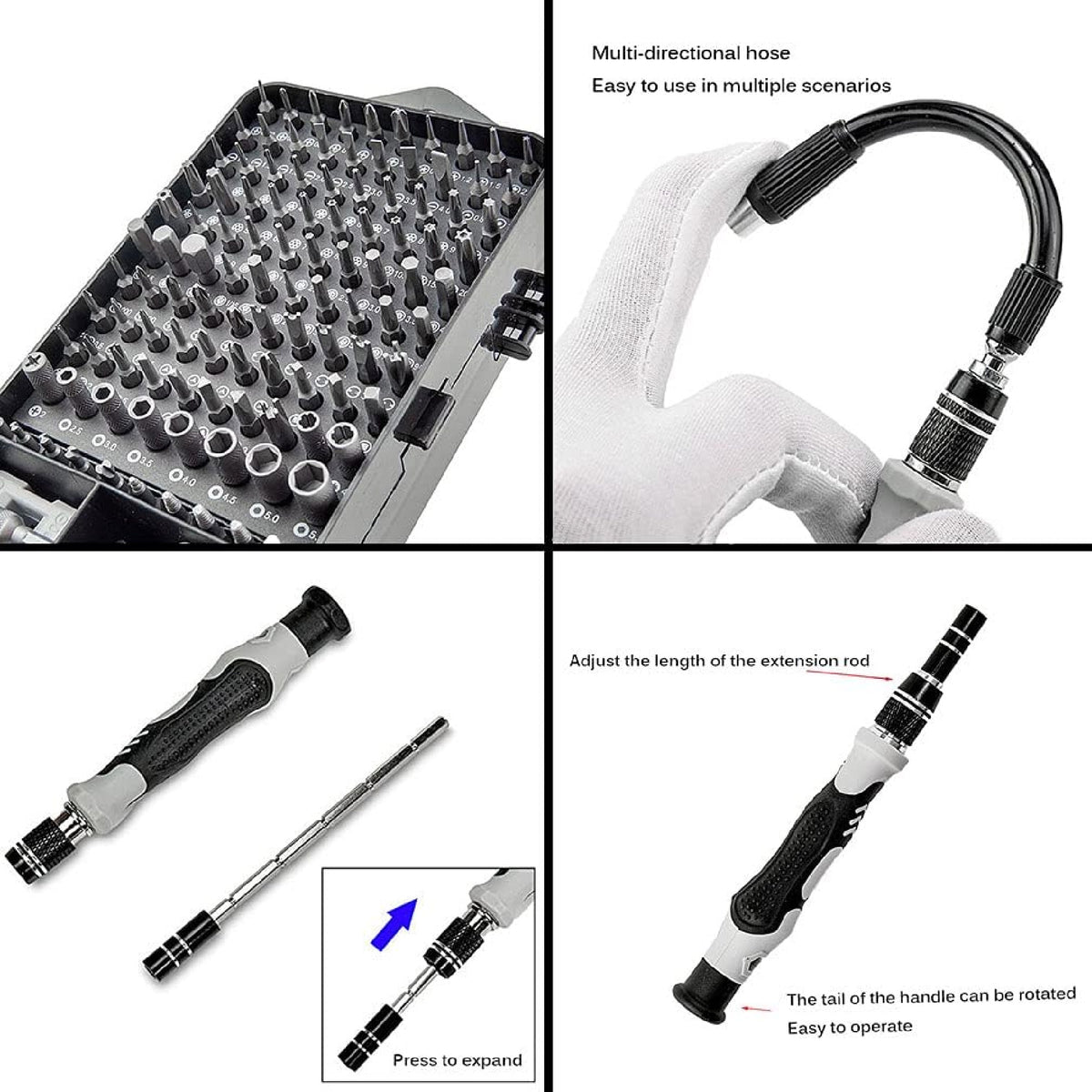 Kit Destornillador De Precisión 110 en 1