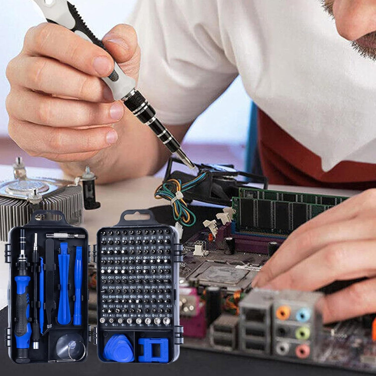 Kit Destornillador De Precisión 110 en 1