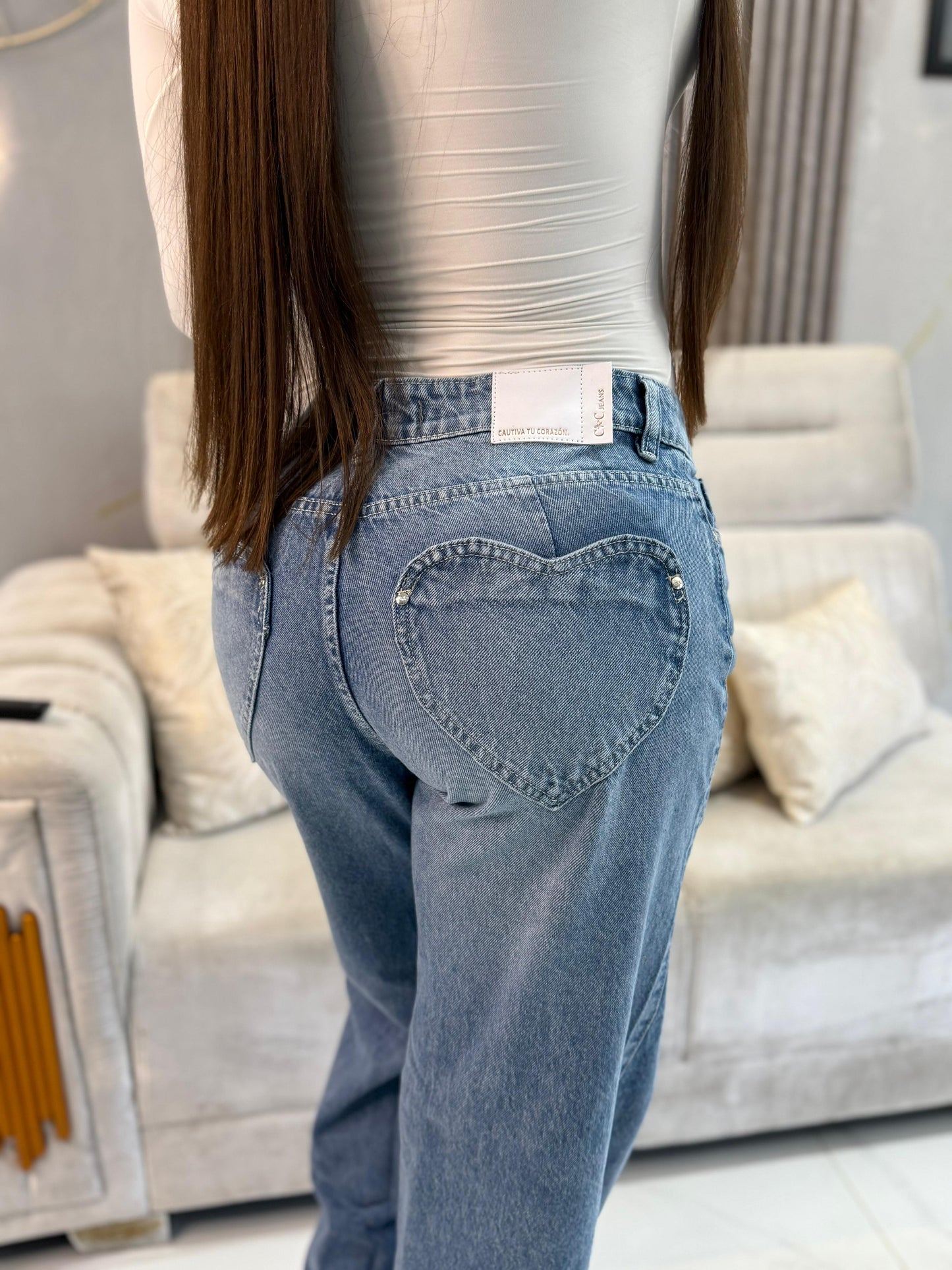REF: 0070 JEAN WIDE LEG O BOTA RECTA