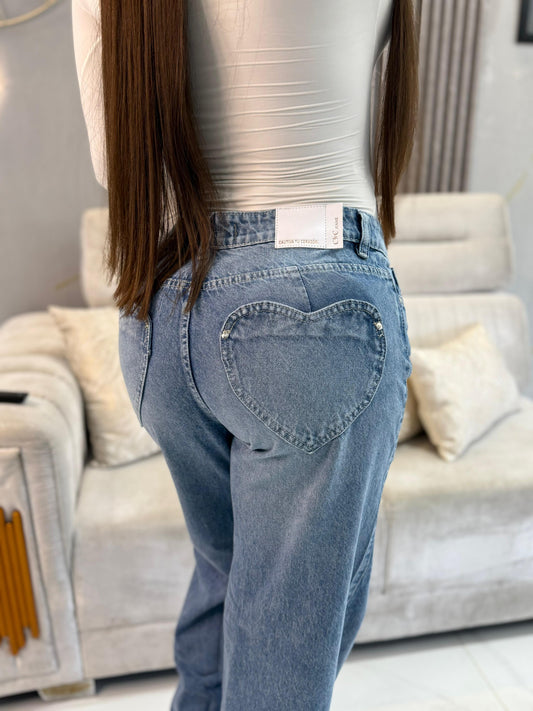 REF: 0070 JEAN WIDE LEG O BOTA RECTA