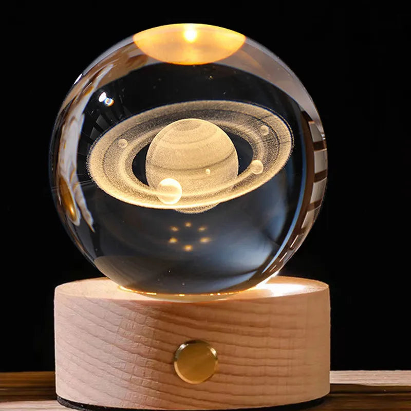 LAMPARA LUZ LED EN FORMA DE ESFERA