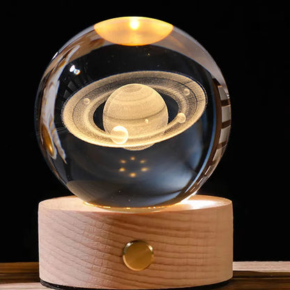 LAMPARA LUZ LED EN FORMA DE ESFERA