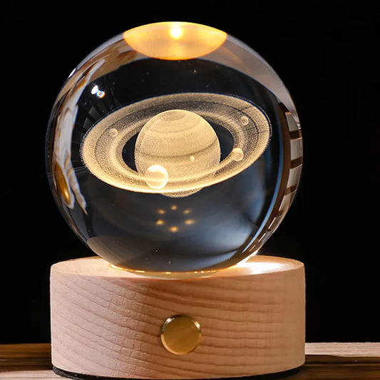 LAMPARA LUZ LED EN FORMA DE ESFERA