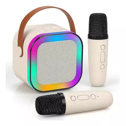 MINI PARLANTE CON MICROFONO USB RGB