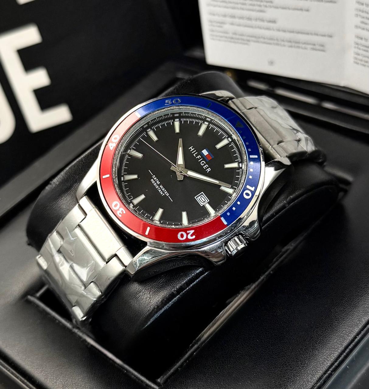 RELOJ TOMMY ACERO CABALLERO