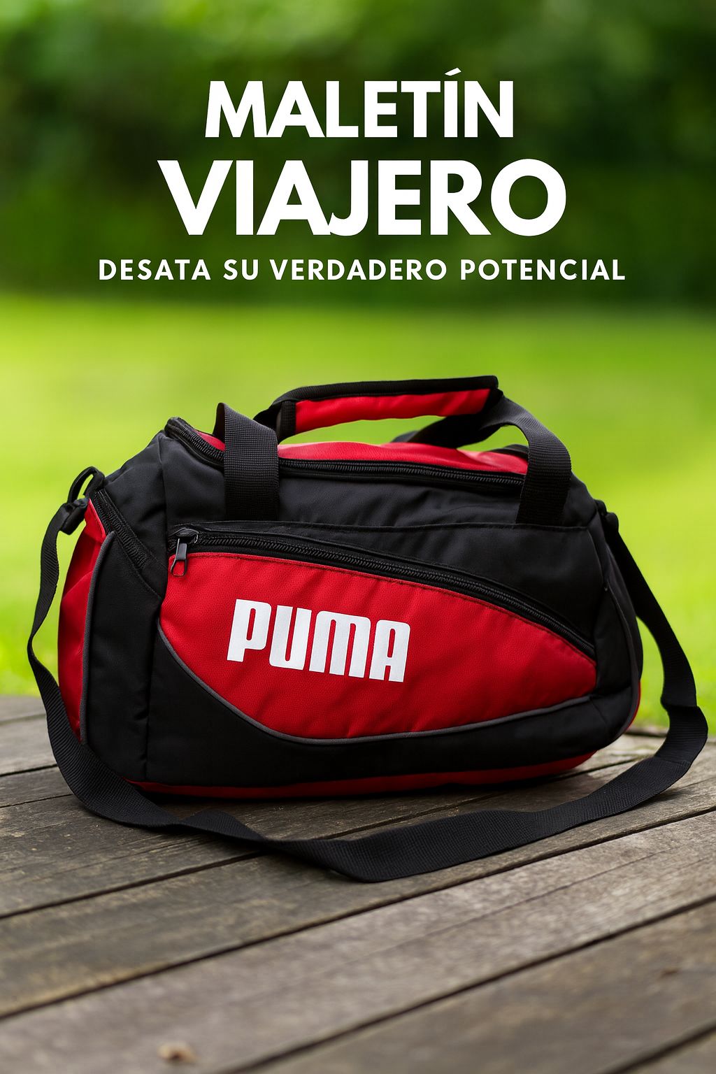 GUAYERA VIAJERA PUMA 53X35CM MEDIANA