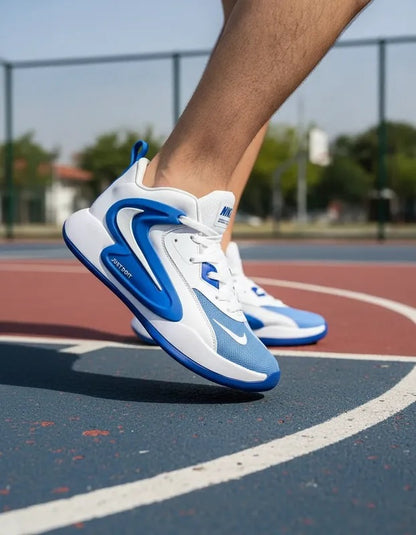 Botin Nike Hyperdunk 2 Blanco Azul