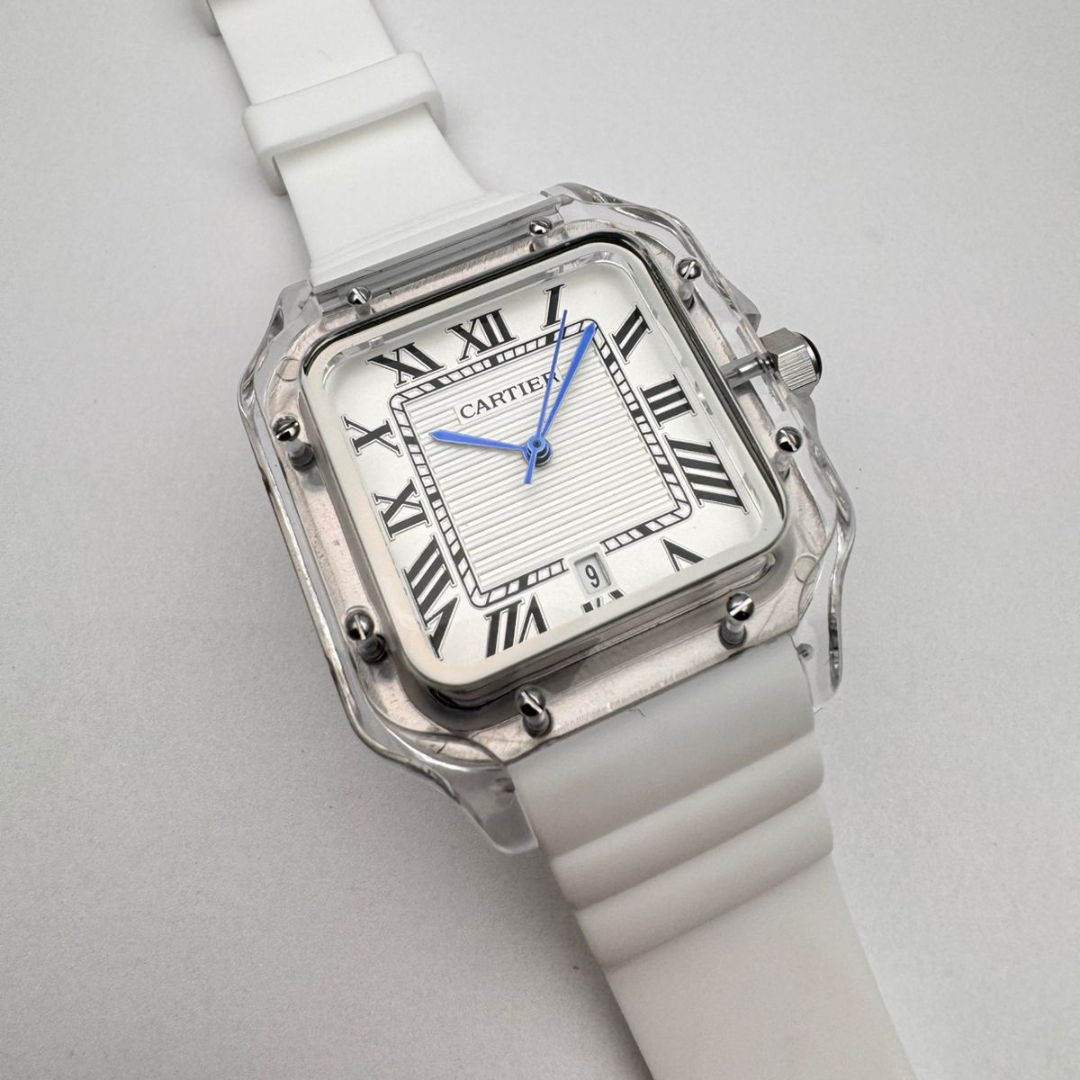 Santos De Cartier transparente