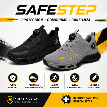 ZAPATOS DE PUNTERA SAFESTEP