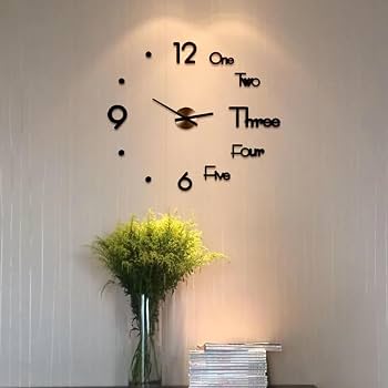 Reloj 3D Diy De Pared Diseño Creativo S