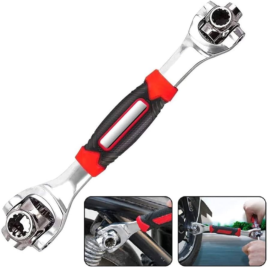 Llave Multiusos 48 En 1 Giratoria 360