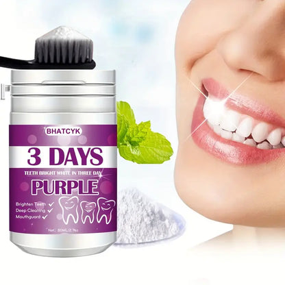 Polvo Limpiador Dental Morado 1ud Para P