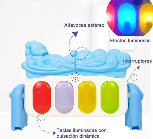 Baby Gym con piano