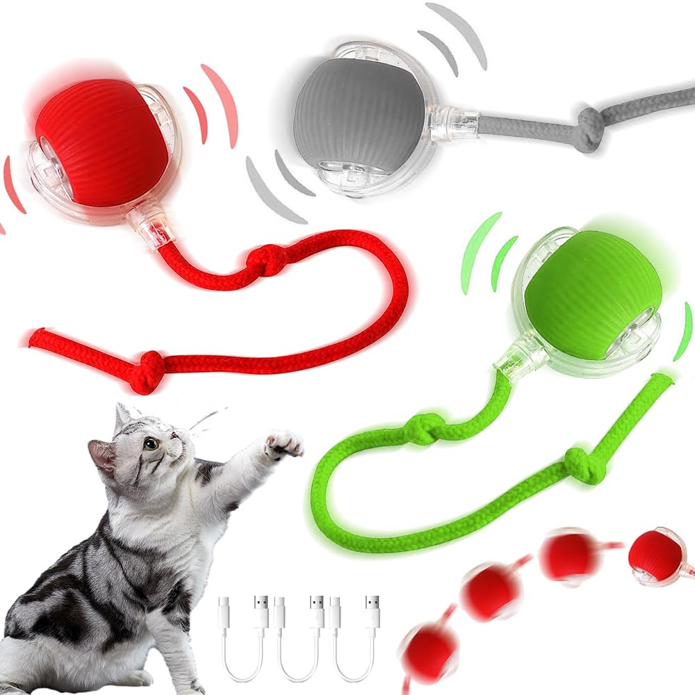PELOTA INTERACTIVA ELECTRICA MASCOTAS TC