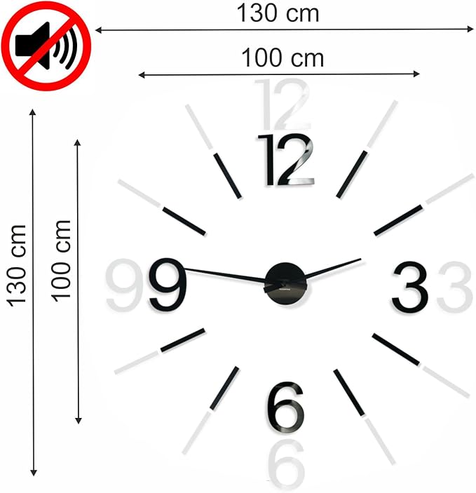 Reloj 3D Números