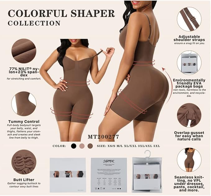 Body Reductor Completo De Tiras