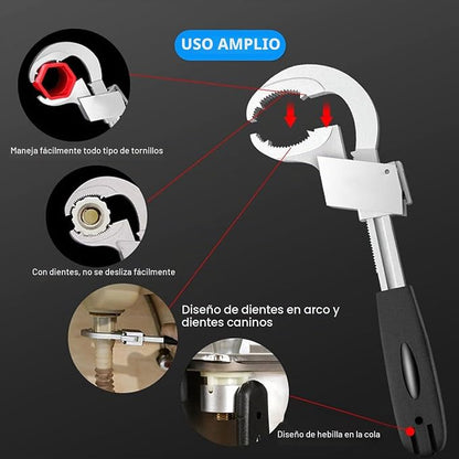 LLAVE MULTIFUNCIONAL PARA PLOMERA