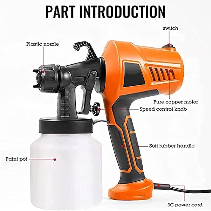 Compresor Eléctrico Pintar Paint Spray