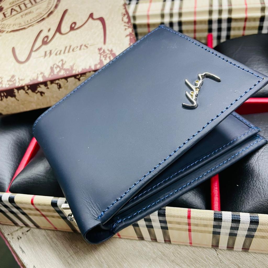 BILLETERA CUERO CABALLERO MARCADA VELEZ