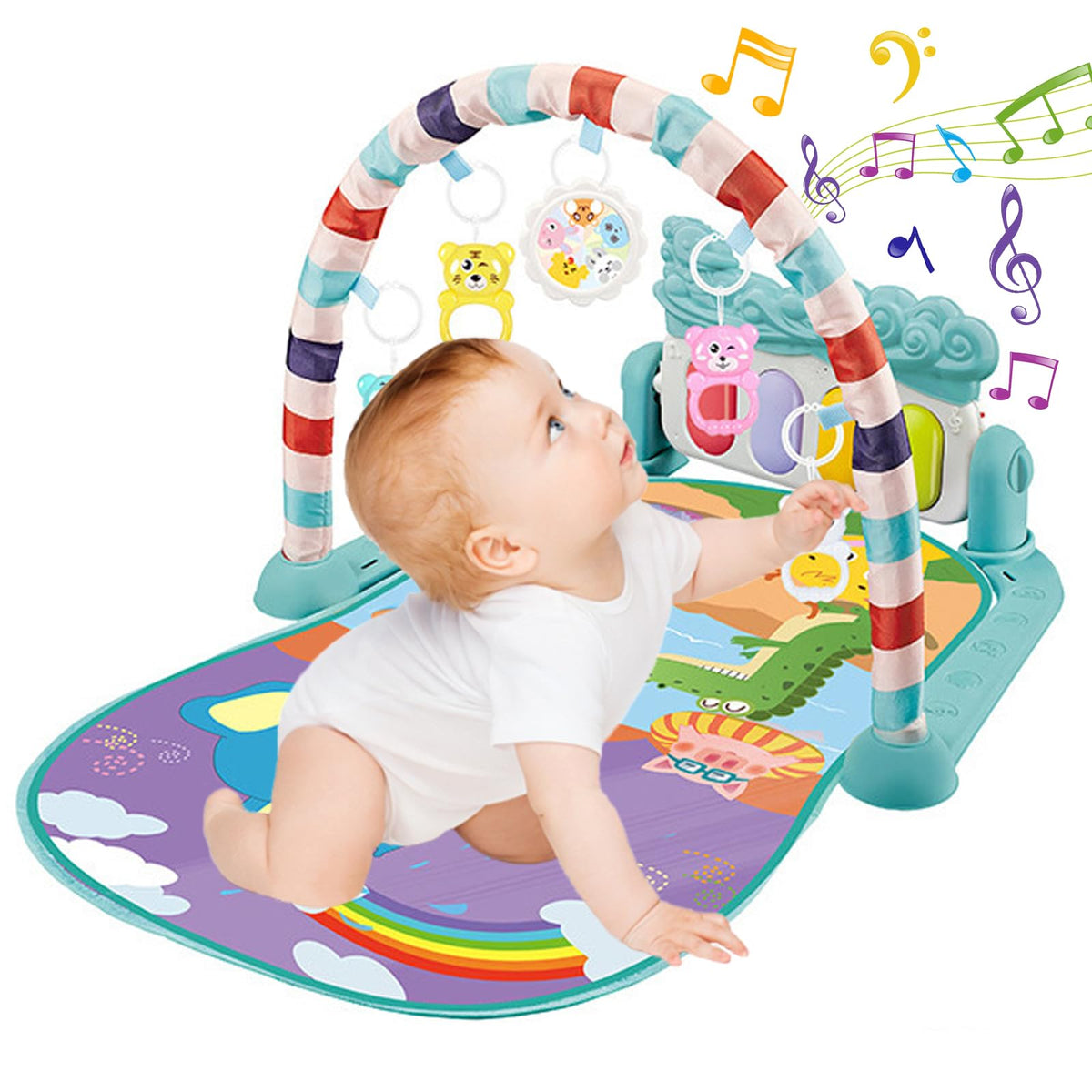Baby Gym con piano
