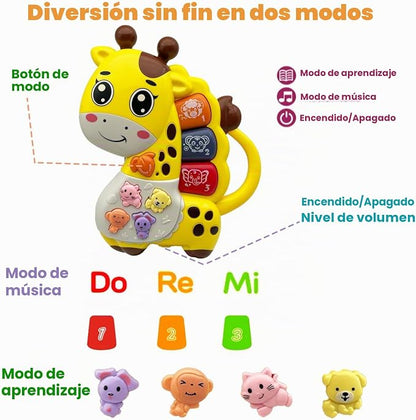 JIRAFA MUSICAL INTERACTIVA