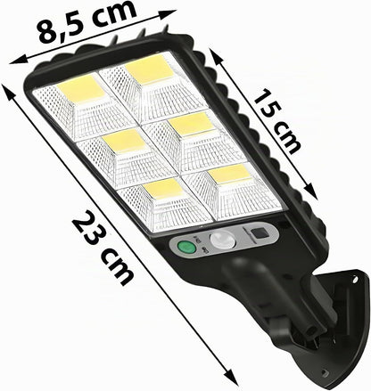 Lampara Reflector Led Con Panel Solar Ex