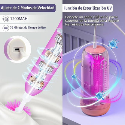 kit de limpieza eléctrico para biberone