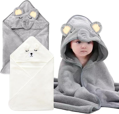 Toalla Con Capucha Para Bebés