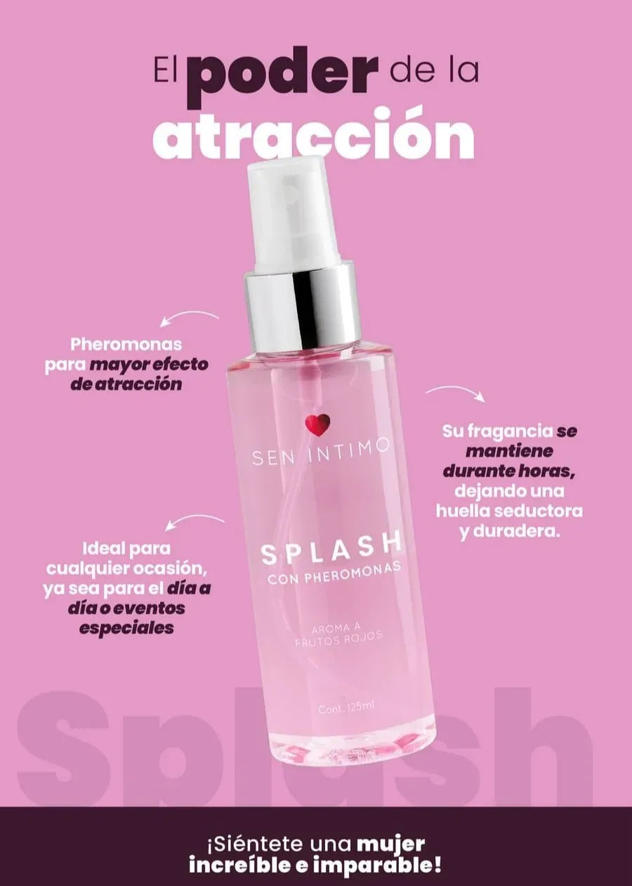 Splash Con Feromonas 125Ml Intimo