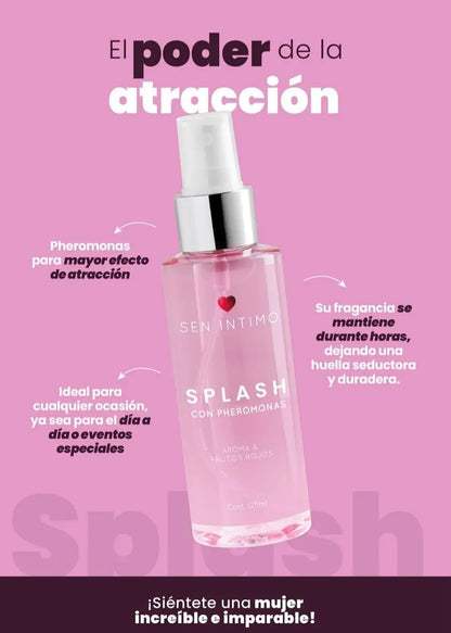 Splash Con Feromonas 125Ml Intimo