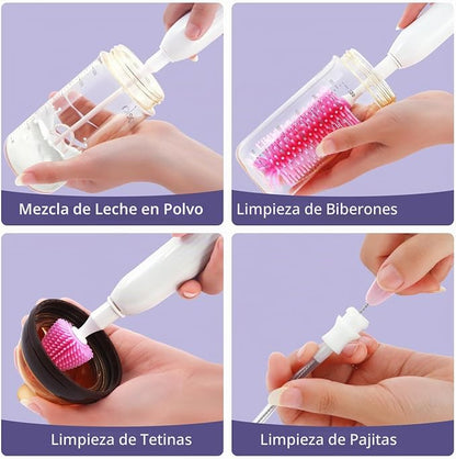 kit de limpieza eléctrico para biberone