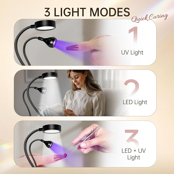 LAMPARA DE UÑAS CLIP CY-M02
